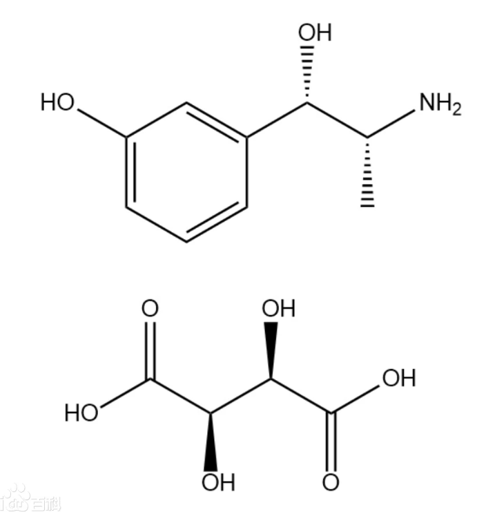 重酒石酸间轻胺